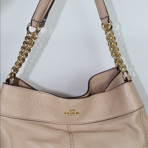 COACH Lexy Shoulder Bag in Pink - Picture 9 of 10